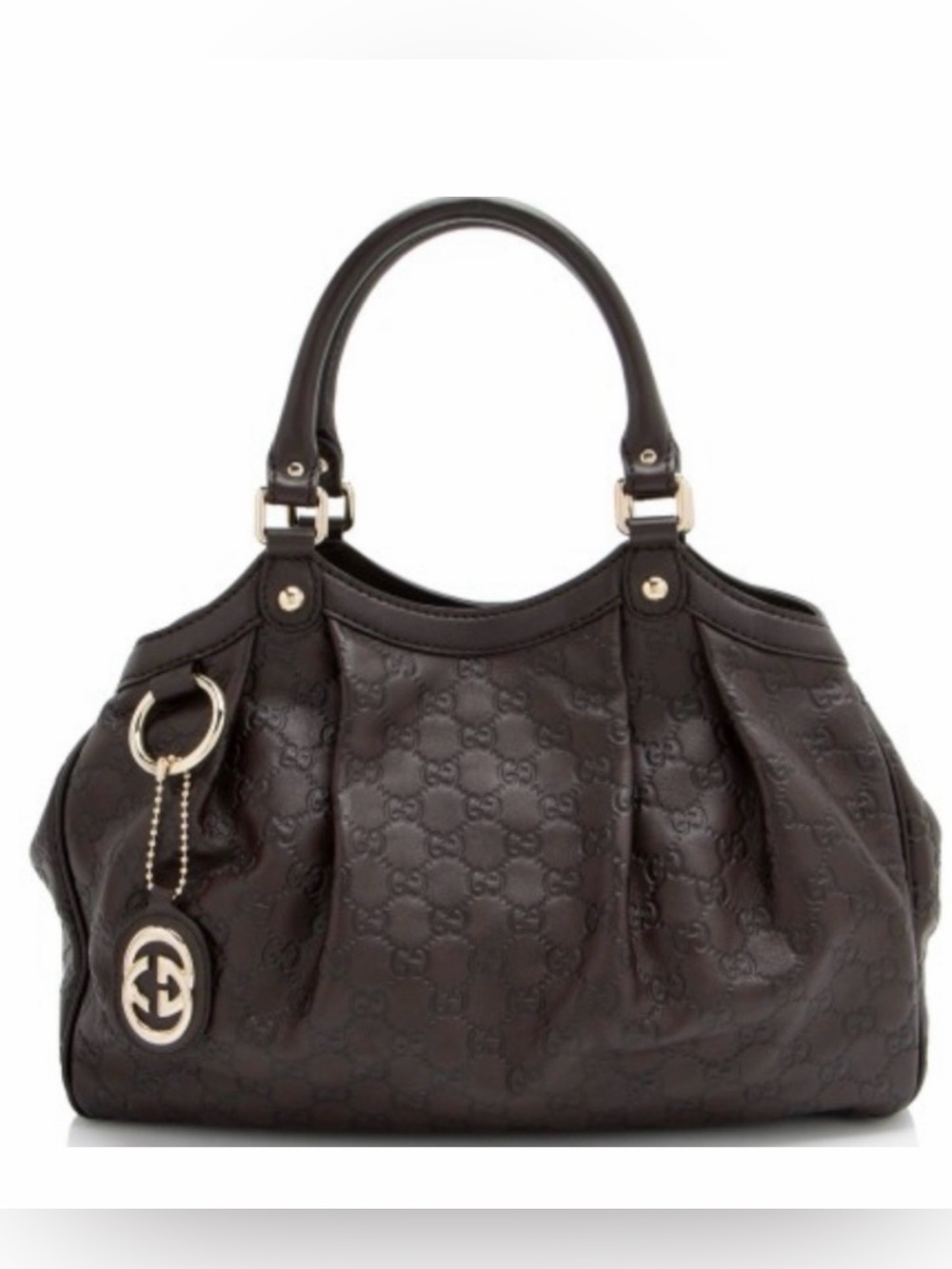Vintage Gucci Guccissima Sukey Medium Tote Bag - Picture 4 of 12